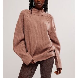 Free People Sunbeam Sweater Taupe Size Small
